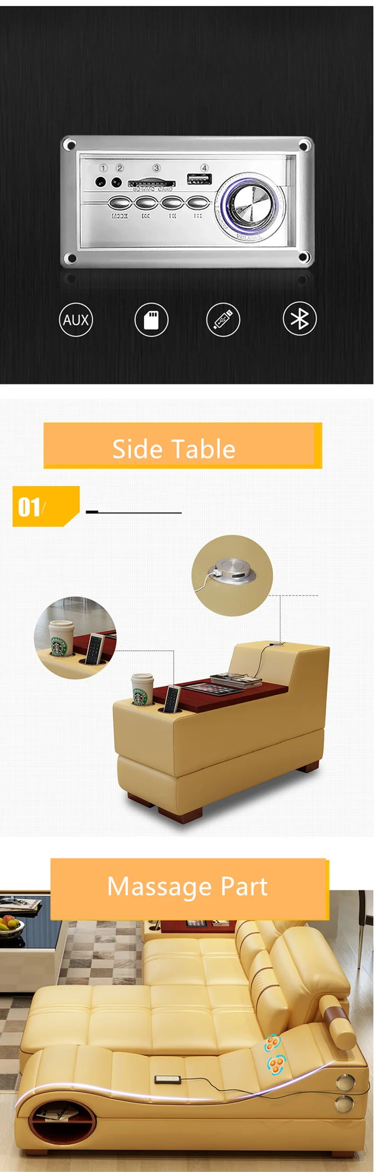 Дешевая современная мебельная гостиная многофункциональный кожаный диван с деревянным каркасом sofá divano