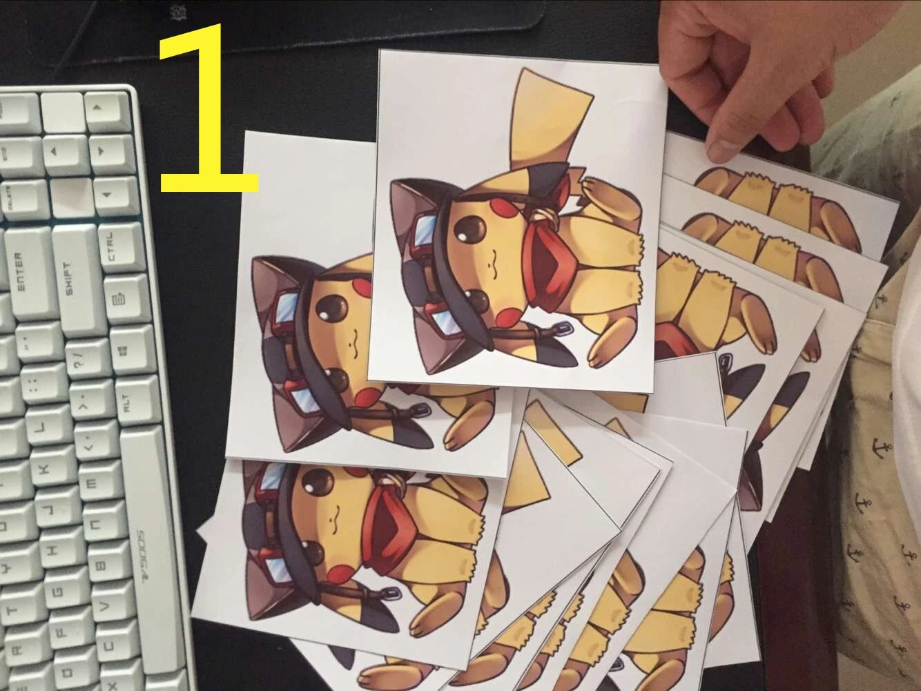 6x5 Pikachu With Hat Пикачу Покемон милый аниме автомобиль стикер на стену s окна цепляются Наклейка Съемный ПВХ Фреска - Цвет: 6x5 Pikachu With Hat