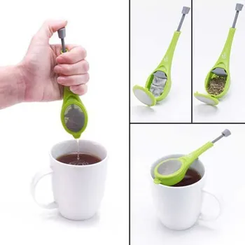 

Plastic Mesh Tea Infuser Strainer Filters Tea Interval Diffuser for All Loose Tea Leaf Teapot Accessories Kitchen Supplies