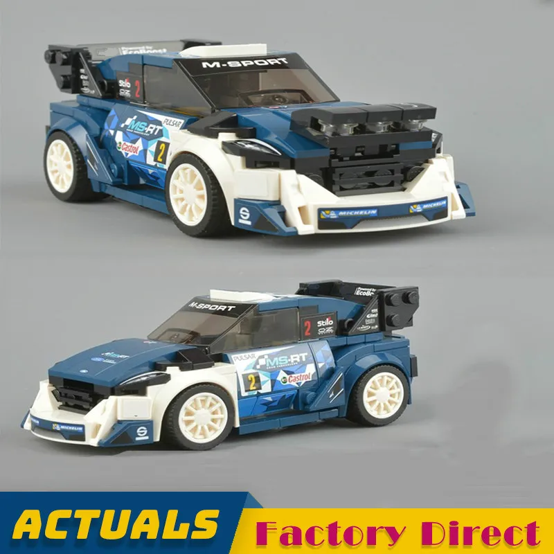 Гоночный автомобиль Supercar Lepinblock Technic Speed Champion строительный блок модель гонщика