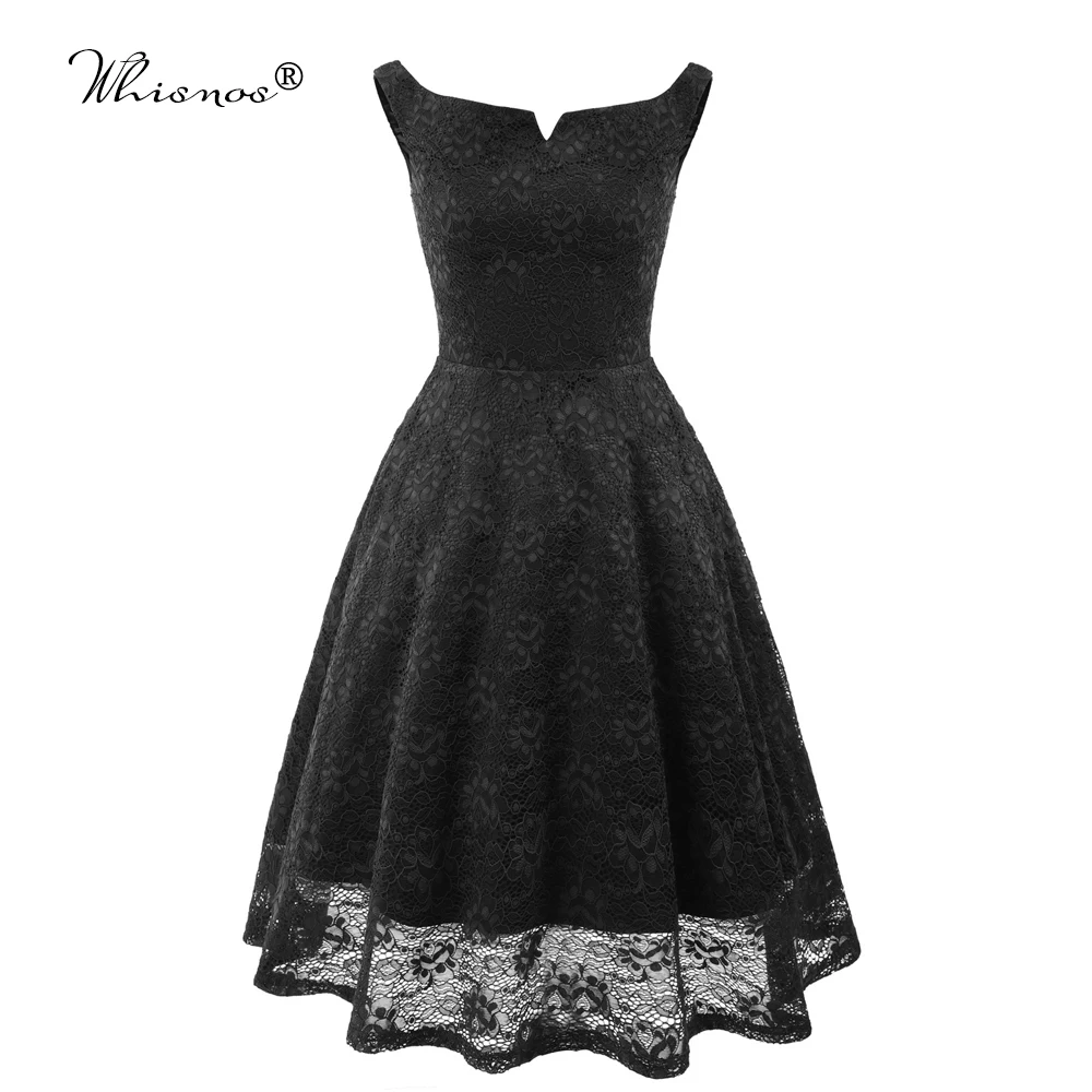 

Prom Dress For Girls Lace Robe De Soiree Navy Blue Black Short Women Party Dresses Sexy Hollow Small V-neck Elegant Formal Gowns