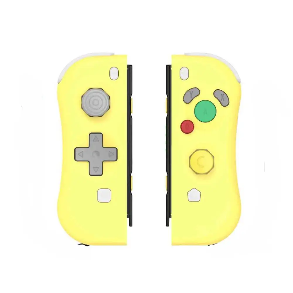 Новая игровая приставка для rend Switch Joy Con, беспроводной геймпад, ручка NS Host, Bluetooth, маленькая ручка - Цвет: Цвет: желтый