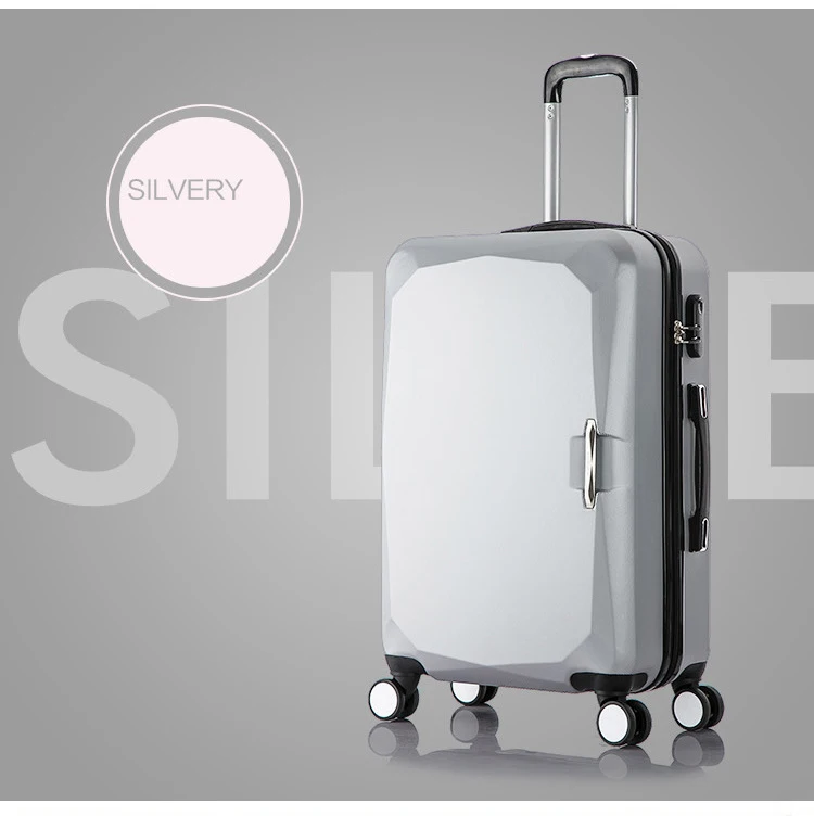 Fashion suitcase3 2" 22" 2" 26" дюймов, высокая емкость, чемодан на колёсиках, Спиннер для студентов, чехол на колесиках, для путешествий, Спиннер, костюм, чехол, посадочная коробка - Цвет: Fashion suitcase3