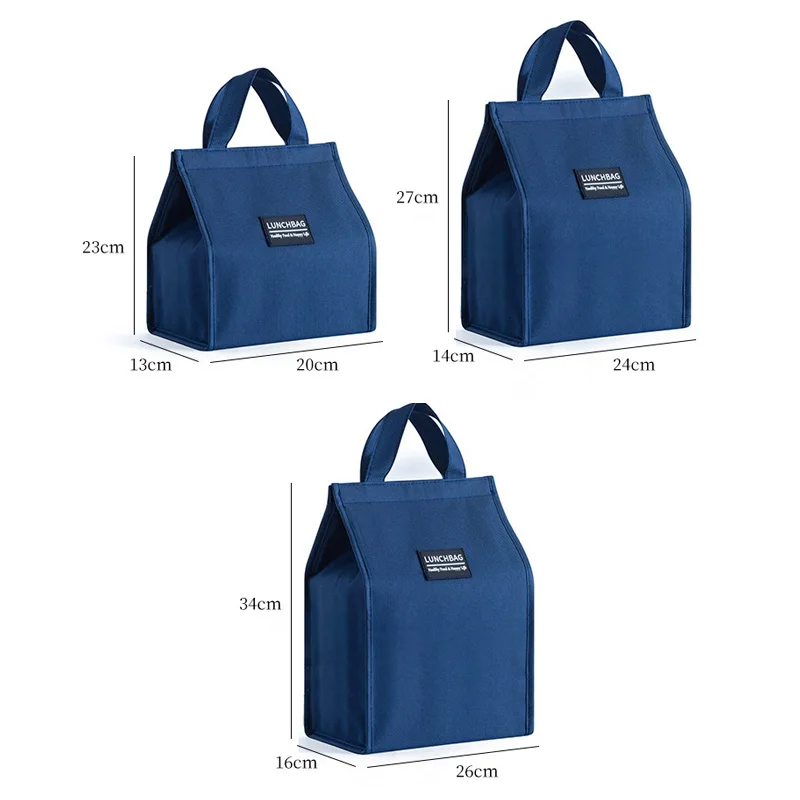 Sacs à lunch isothermes thermiques pour hommes et femmes, tissu Oxford, boîte à bento, sac à lunch portable, sac isotherme, fourre-tout, sacs de stockage des aliments