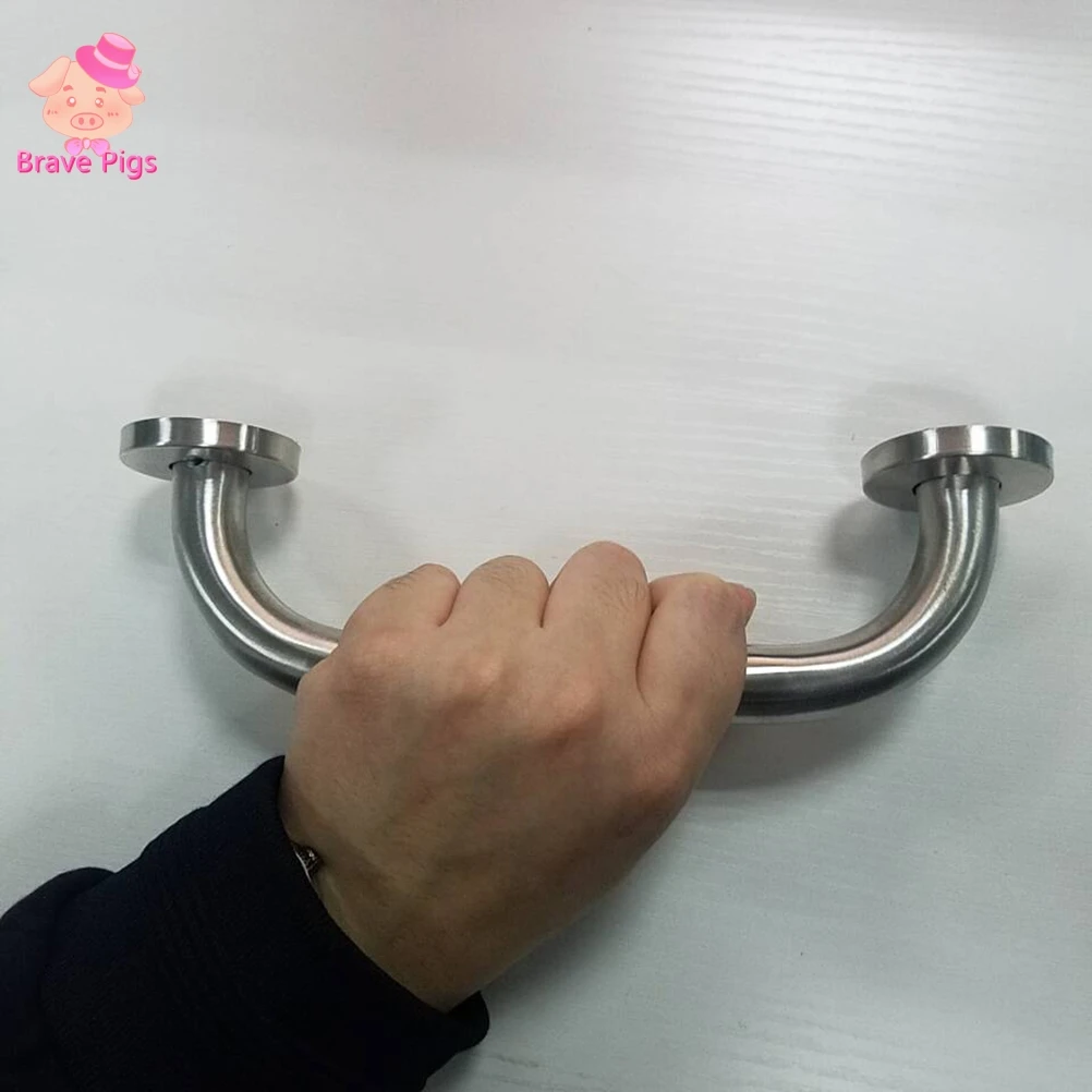 New Stainless Steel Bathroom Shower Tub Hand Grip Safety Toilet Support Rail Disability Aid Grab Bar Handle  Towel Rack