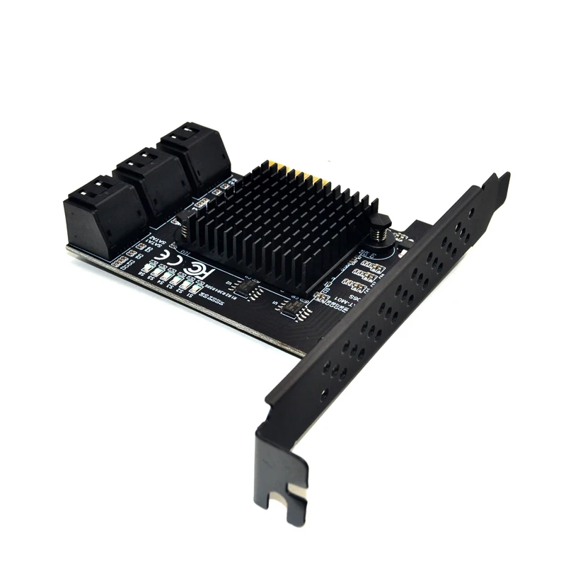  Marvell 88SE9215 chip 6 puertos SATA 30 a PCIe Tarjeta de expansión PCI express SATA adaptador SATA