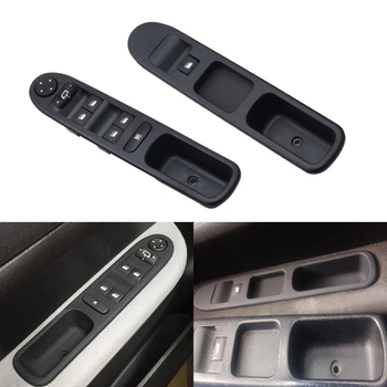 

SPEEDWOW Electronic Window Control Switch Button Front Left Right Hand Power Control For Peugeot 307 6554.KY 96351625XT
