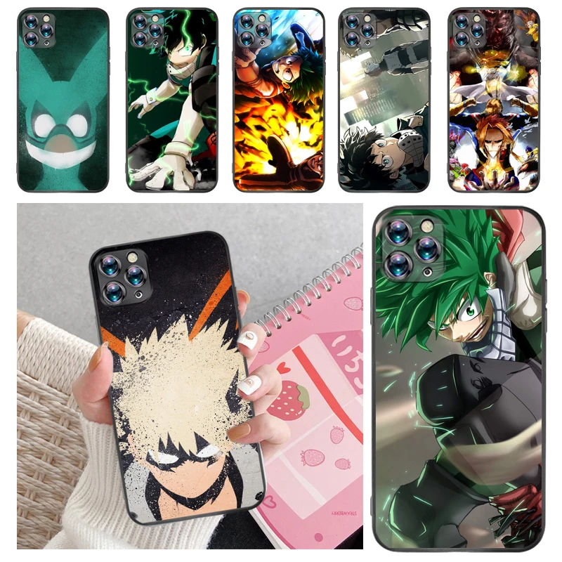 Чехол для телефона с рисунком моя геройская Академия Bakugou Katsuki Tomura Boku Todoroki Shouto Dabi