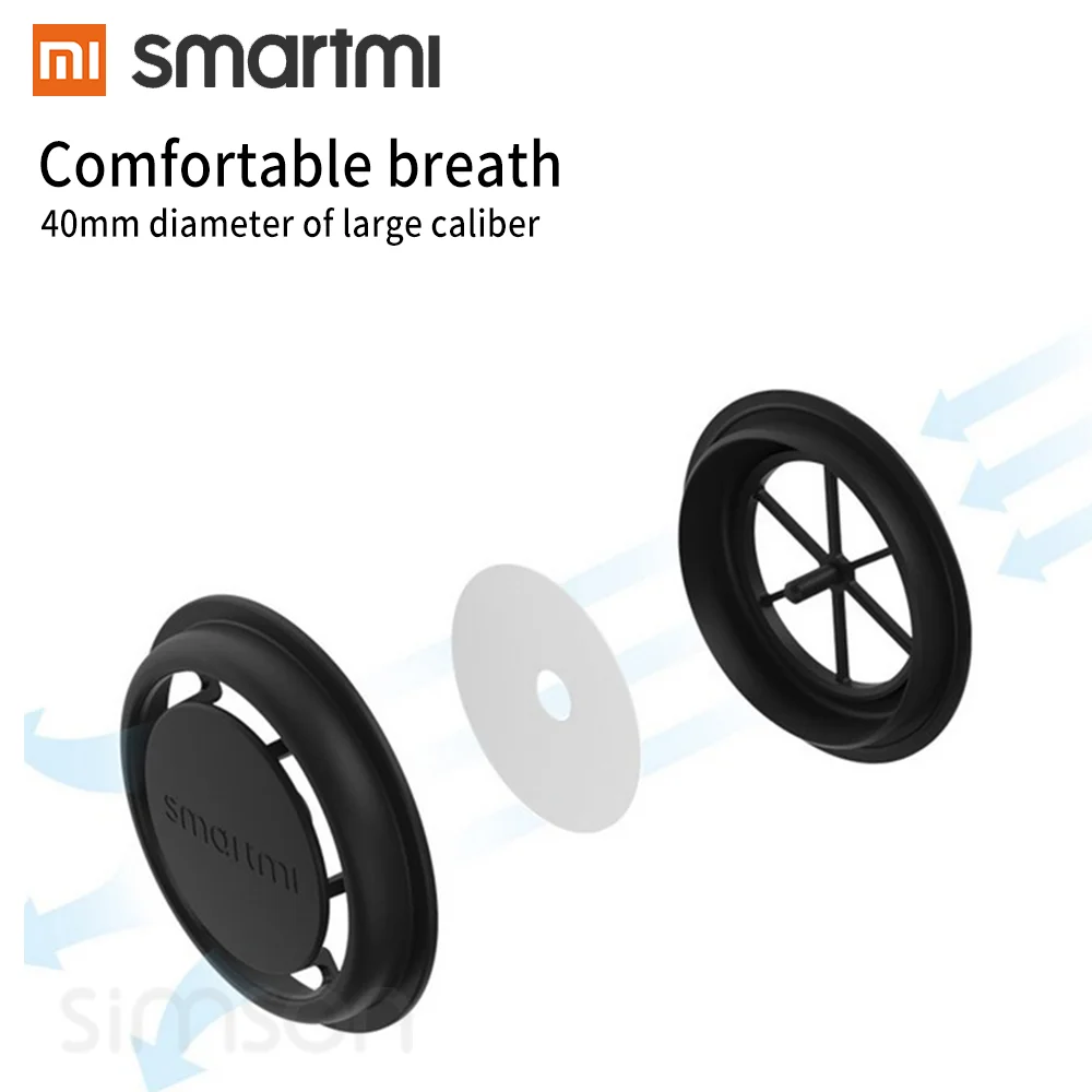 Защитная маска Smartmi против загрязнения для лица с блоком смога 97% PM 2 5