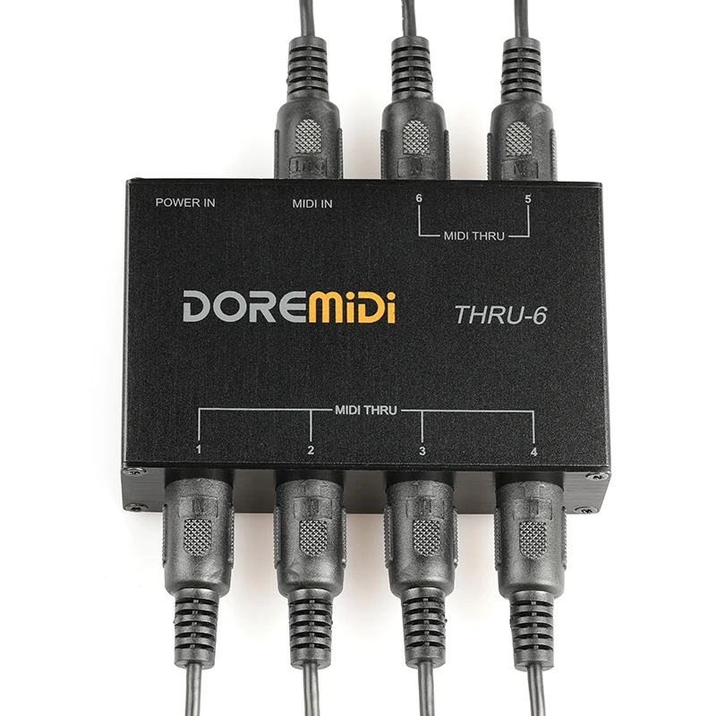DOREMiDi THRU-6 MIDI THRU 6 Thru Box Controller