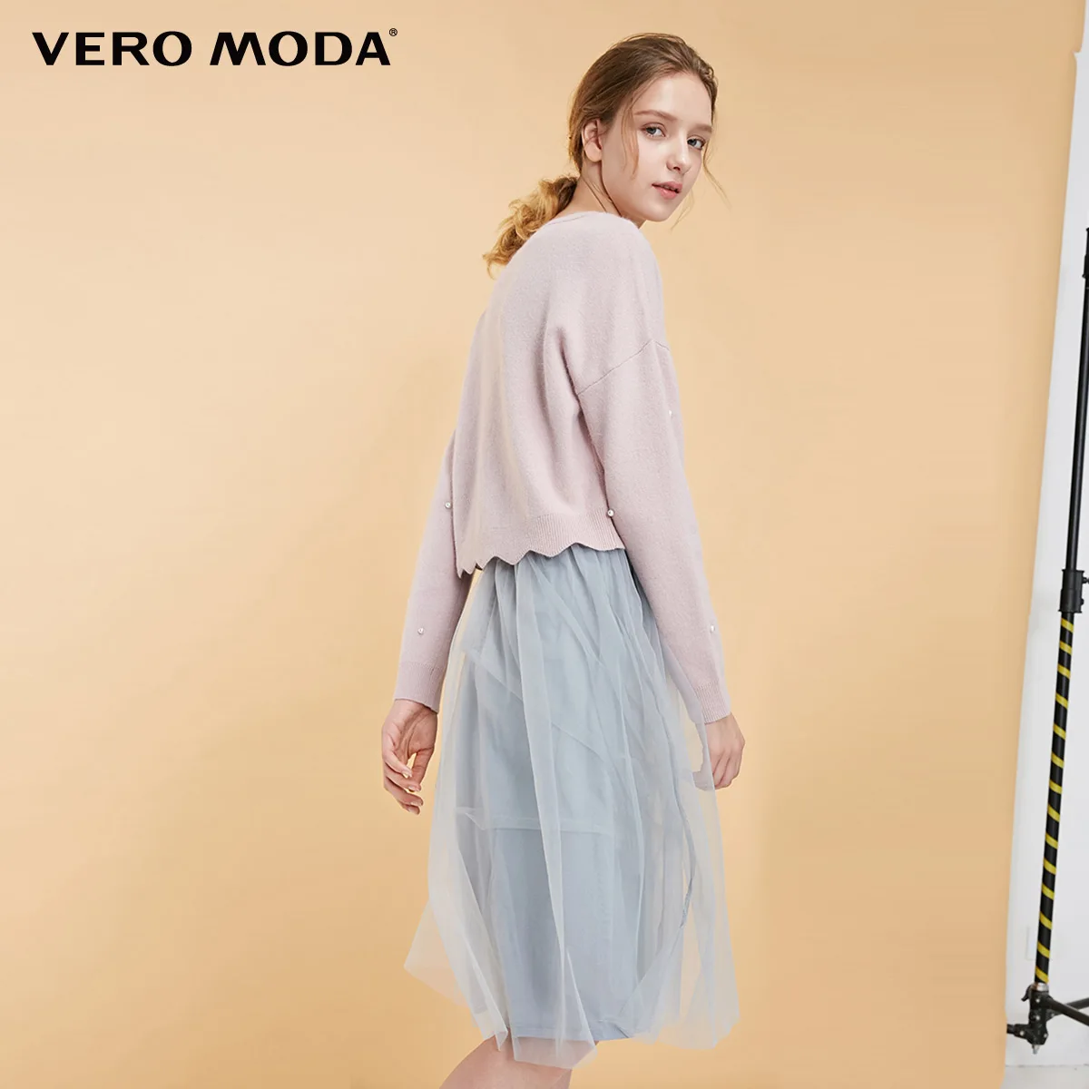 Vero Moda Новое поступление жемчужное платье из двух частей | 319146528