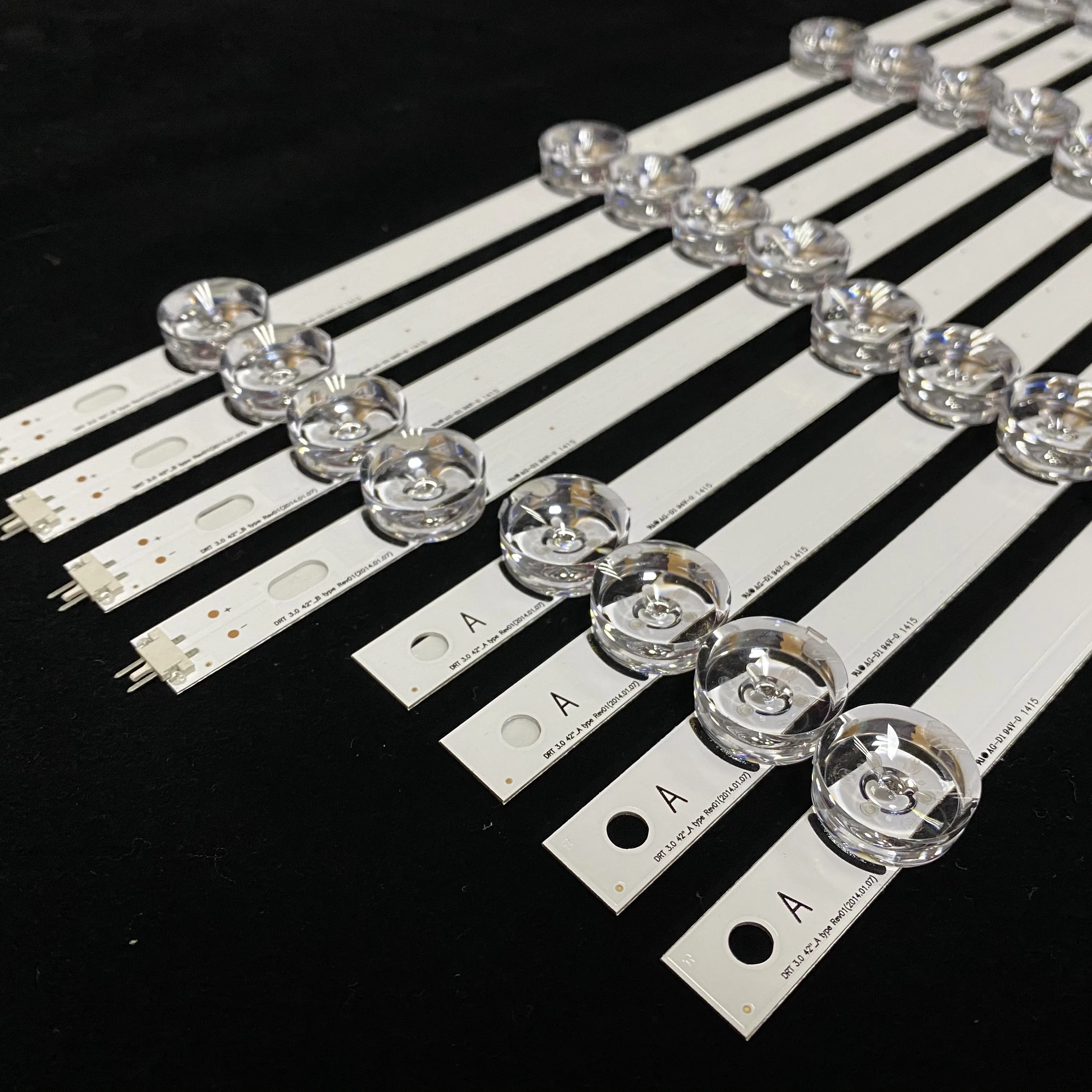 100% New 8pcs/kit Led Strip For Lg 55 Tv 55uj6200 Ua 55lj620v 55uj620 ...