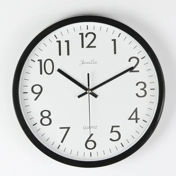 

Simple Modern Wall Clock Silent Creative Round Solid Color Clock Mechanism Nordic Design Office Reloj De Pared Home Decor BE50WC