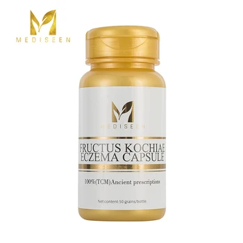 

Mediseen Fructus kochiae Eczema capsule, Cure eczema, Cure chronic eczema, chronic scrotal eczema, neurodermatitis, 50pcs