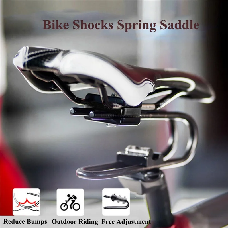 

Bike Seat Shock-absorber Bicycle MTB Spring Saddle Absorber Bicycles Mountian Bike Parts