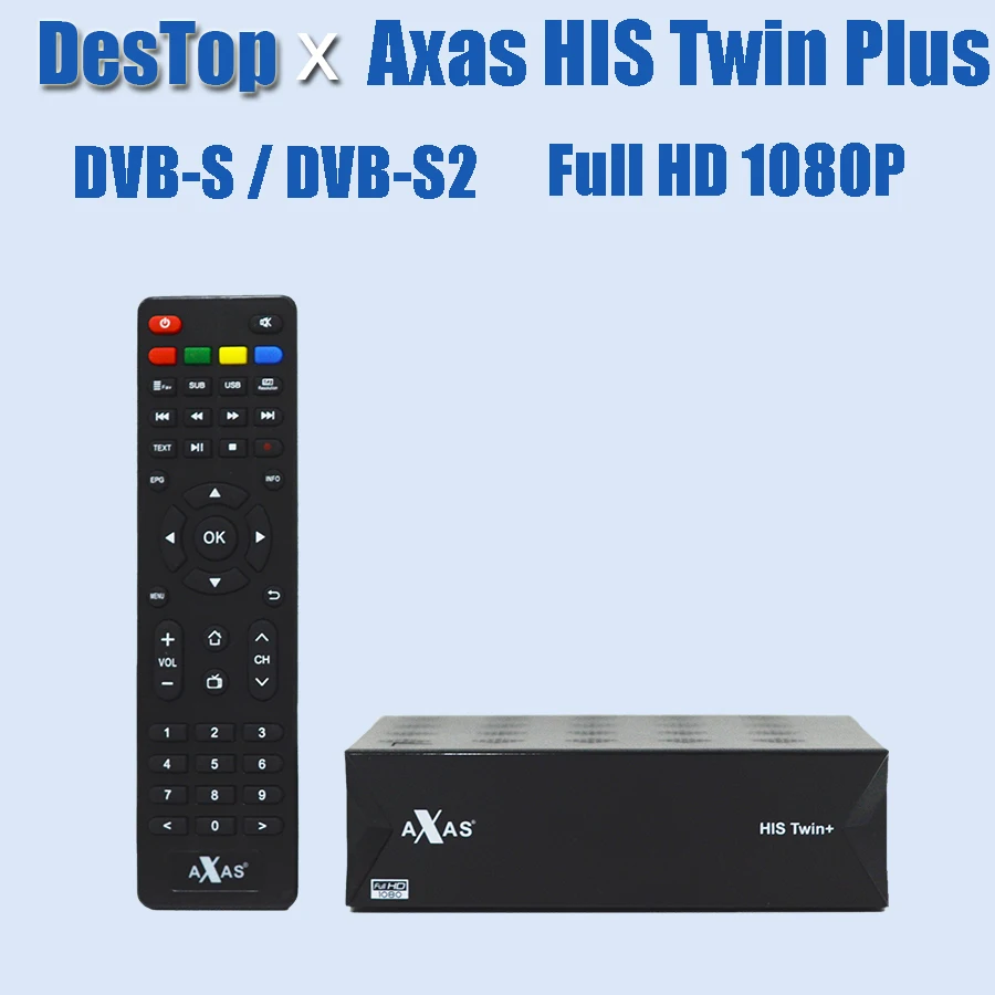 10PCS 2021 Axas His Twin Plus DVB S2/S HD Satellite TV Receiver WiFi