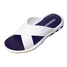 Красивые Летние крутые мужские вьетнамки высокого качества; мягкие массажные пляжные шлепанцы; модная мужская повседневная обувь; Sapatos Hembre Sapatenis