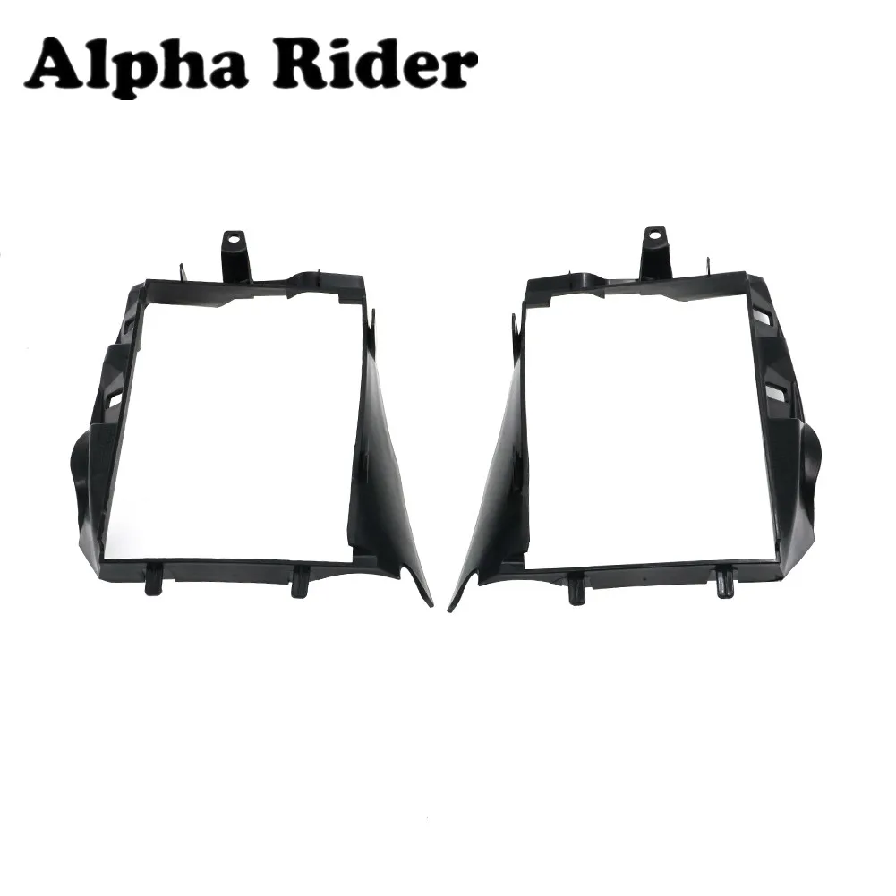 

14-19 For BMW R1200GS / R 1200 GS Adventure ADV Motorcycle Radiator Outer Trim Guard Surround Cover ABS Plastic Black 2014-2019