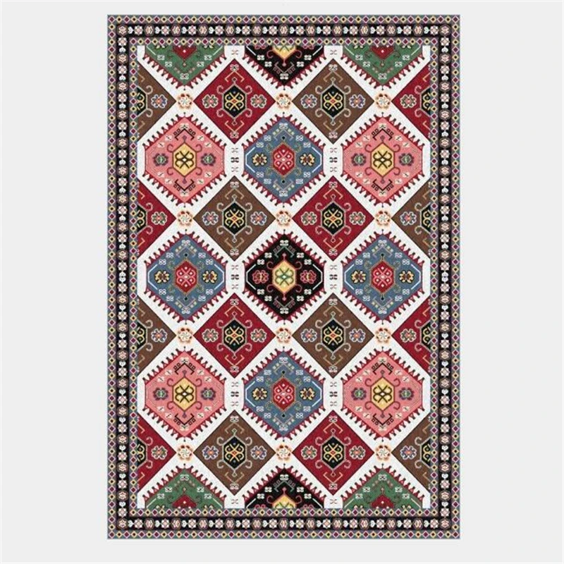 AOVOLL ковры и коврики для дома гостиная Американский Ретро Классический персидский геометрический этнический стиль ковер современный детский Декор мальчик