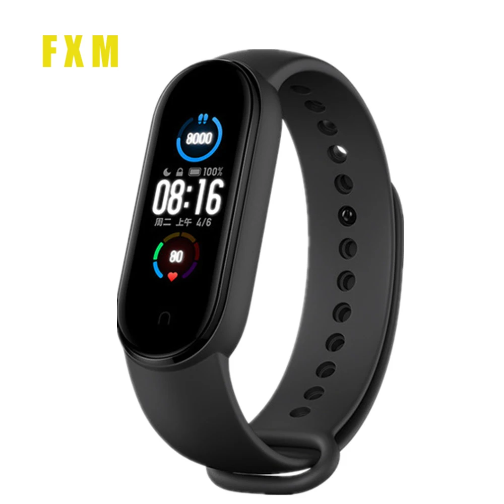 2020 Men's Sports Bracelet Watch M5 Pro Sport Fitness Tracker Smartband Smart Clock Blood Pressure Heart Rate Monitor Wristband