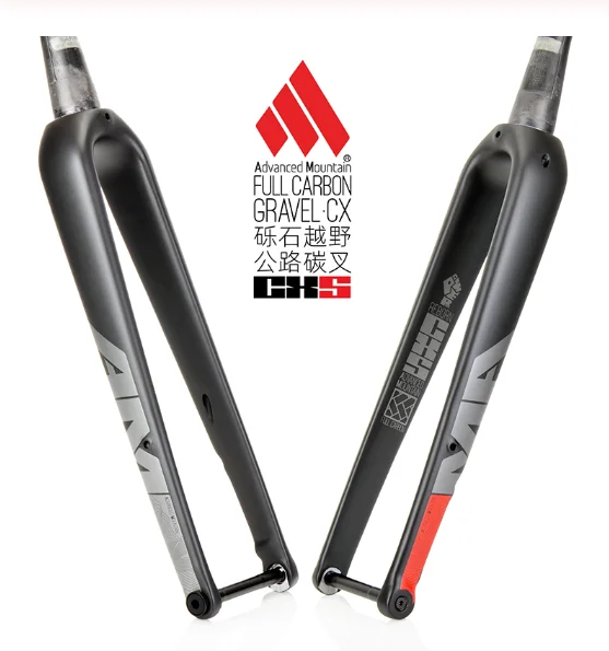 2020new Cx5 Carbon Fiber Front Fork Road Offroad 700cx42 Barrel Shaft