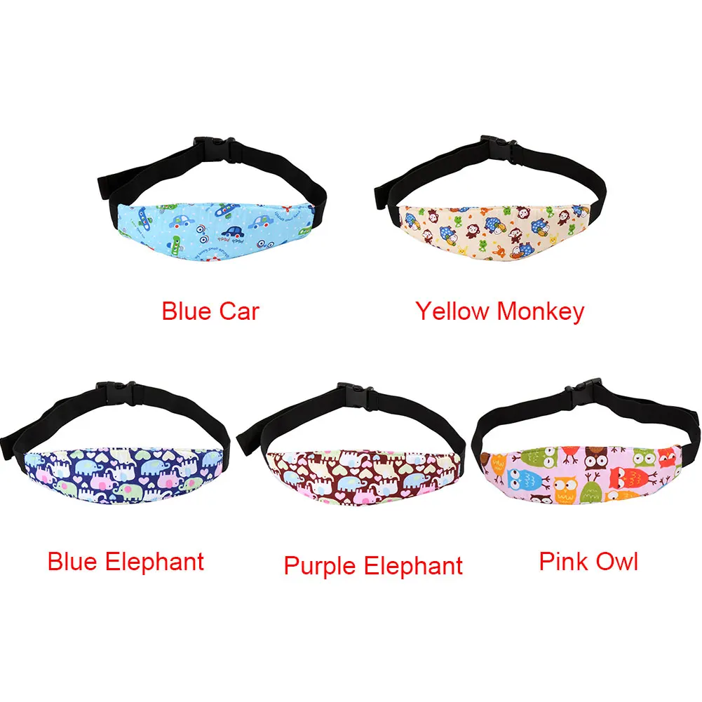 Playpens Baby Stroller Seat Elastic Pram Position Control Halter Sleeping Head Support Infant Carriage Safety Fastening