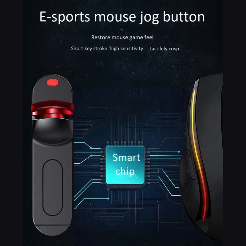  FULL-for Pubg Mobile Game Trigger Mobile Gamepad Controller for Android/IPHONE(Red Black)