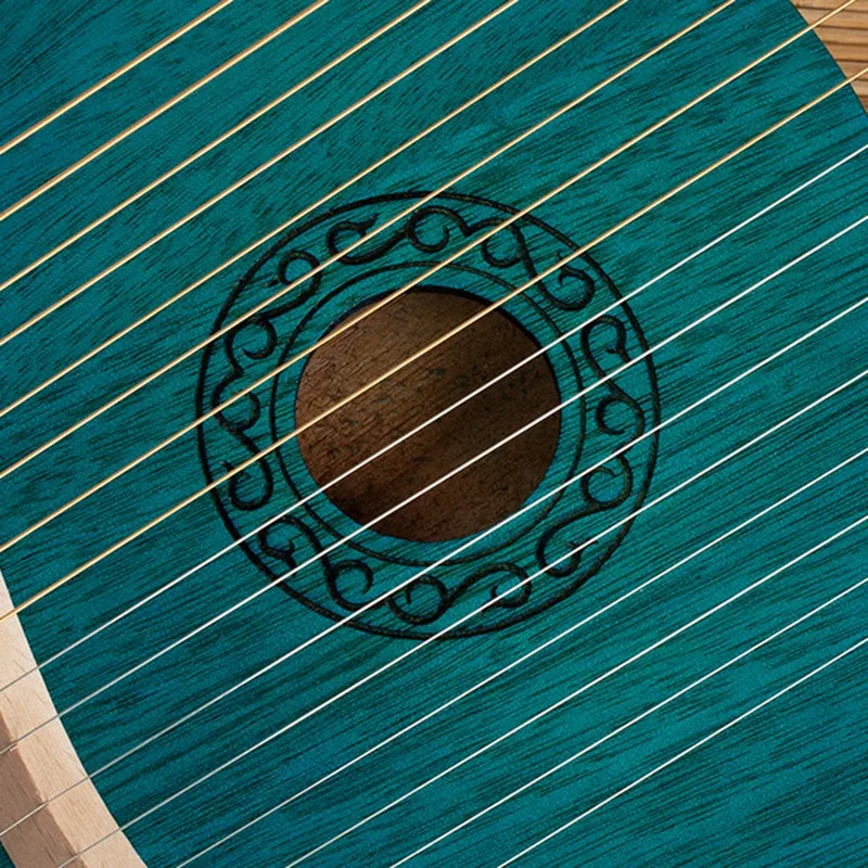 Lyre Harp 16 струн из красного дерева инструмент для тела с настраиваемым гаечным