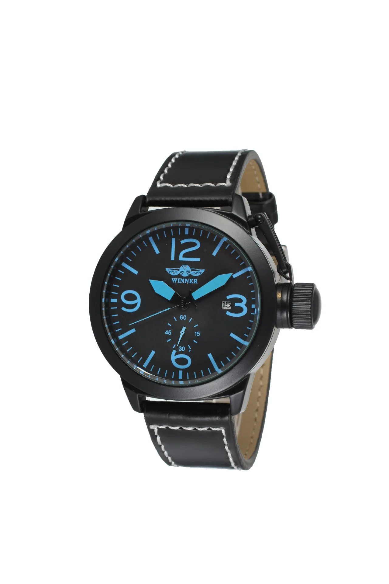 

Winner/Winner Brand Classic Style Top Grade Casual Analog Watch Fashion MEN'S Leather Belt Watch