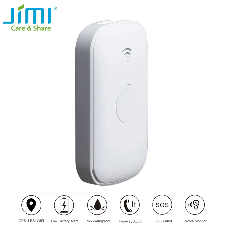 Мини GPS трекер Jimi Q2 портативный с функцией защиты от кражи|GPS-трекеры| |