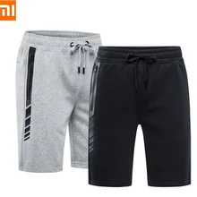 Xiaomi Uleemark мужские спортивные шорты, хлопковые дышащие шорты для бега, фитнеса, досуга, Свободные тренировочные штаны, трусики из дышащей ткани