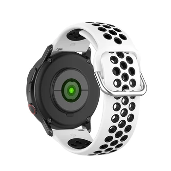 

For Samsung Galaxy Watch 20 mm Active 2 Sport S2Classic Silicone Bracelet Sports Band Strap replacement For Samsung Gear S2strap