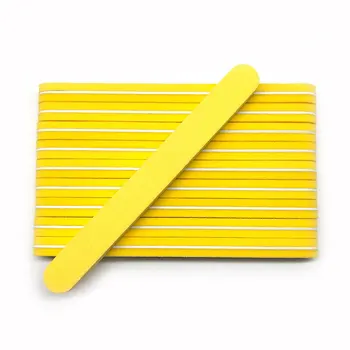 

10Pcs Nail Sponge Sandpaper File Buffes Nail Straight 100/180 Grits Sanding Foam Board Nail Files Polisher Buffer Color Portable