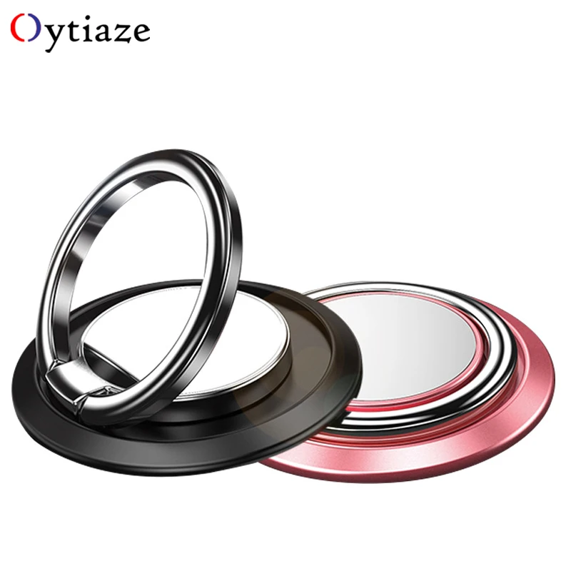 Universal Aluminum alloy car phone holder Stand support smartphone voiture ring For iphone tablet Xiaomi samsung huawei | Мобильные