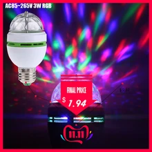 Светодиодный светильник для дискотеки, сценический светильник s DJ, диско-шар, вечерние светильник s 3W RGB, светодиодный сценический светильник для рождественского дома KTV, рождественское свадебное шоу D30