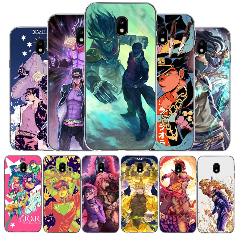 JoJo Bizarre Adventure TPU Soft Silicone Phone Case For Samsung Galaxy J5 J7 2016 J3 J5 J7 2017