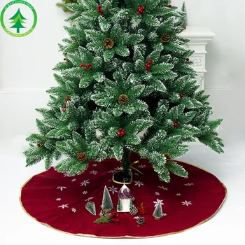

120cm christmas tree skirt carpet Cloth Base Floor Mat Cover XMAS Party Decoration Floor carpet new year Ornaments Decoration