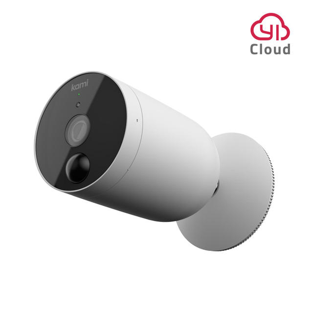 YI kami Wireless Outdoor Security Camera WireFree BatteryPowered Home Surveillance Human