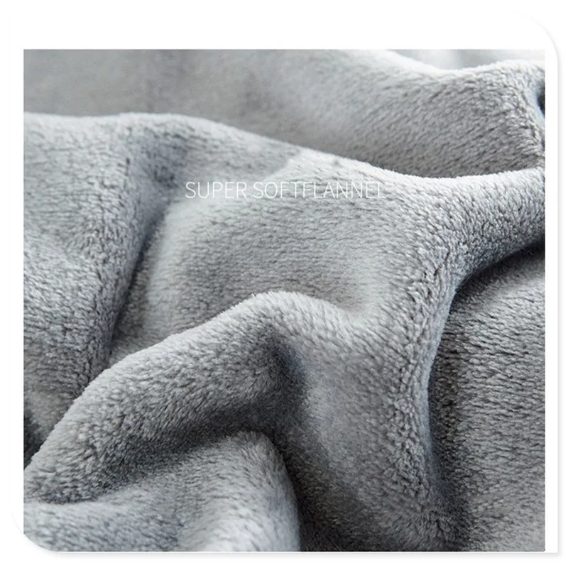 Однотонное фланелевое одеяло s для кровати, мягкое теплое зимнее флисовое Коралловое бархатное одеяло, переносное плотное покрывало для путешествий Cobija