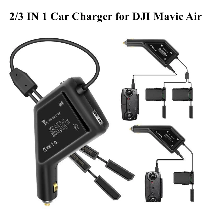 Car Charger Vehicle Outdoor Fast Multi Charging Battery Remote Control