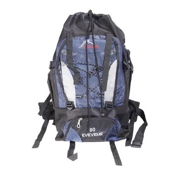 

Outdoor 80L Sports Camping Bag Waterproof Mountaineering Backpack Multifunction Packsack (Dark Blue)