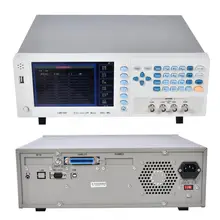 LCR8100H 20 HZ-1 MHZ Настольный цифровой мост фарадметр сопротивление Сопротивление Индуктивность измерительный тестер непрерывная регулировка