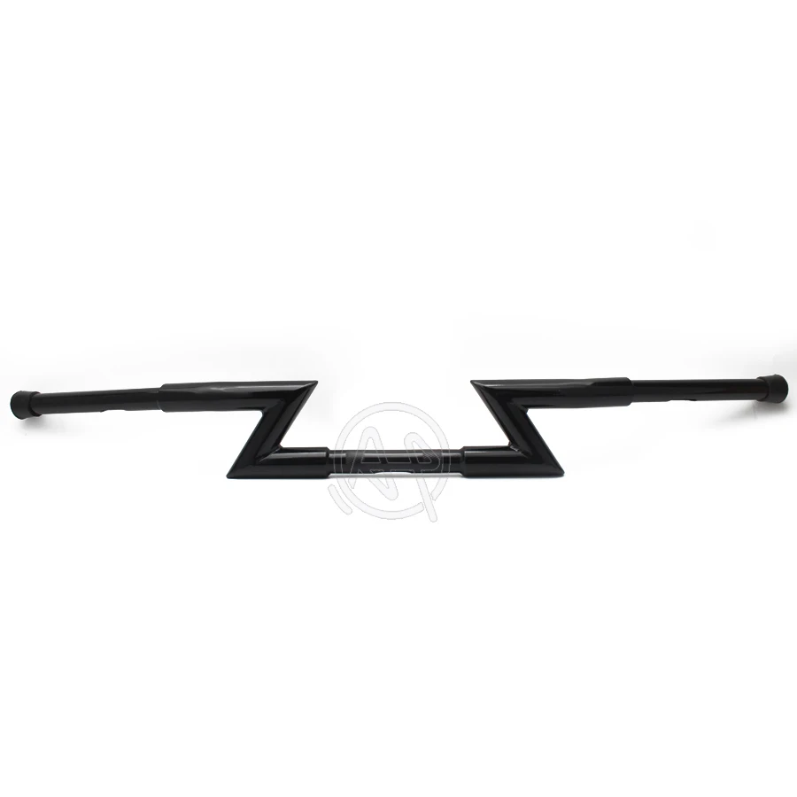 1 шт. универсальный для Harley Спортстер Чоппер поплавок Softail Dyna черная сталь 900 мм 1 ''25 мм Z бар откатный руль мотоцикла