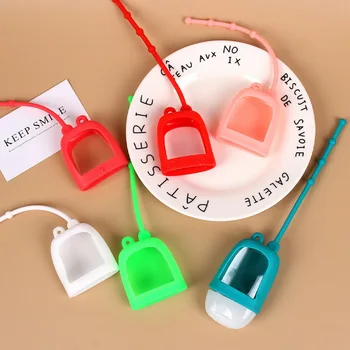 

10PCs 30ml Portable Mini Empty Bottle Traveling Refillable Bottle Silicone Protective Cover Hand Sanitizer Sub Bottle