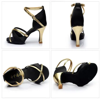 

Women/Ladies/Girls/5 Colors/Tango Pole Ballroom Dancing Shoes Heeled 7CM/5CM Latin Dance Shoes free shipping