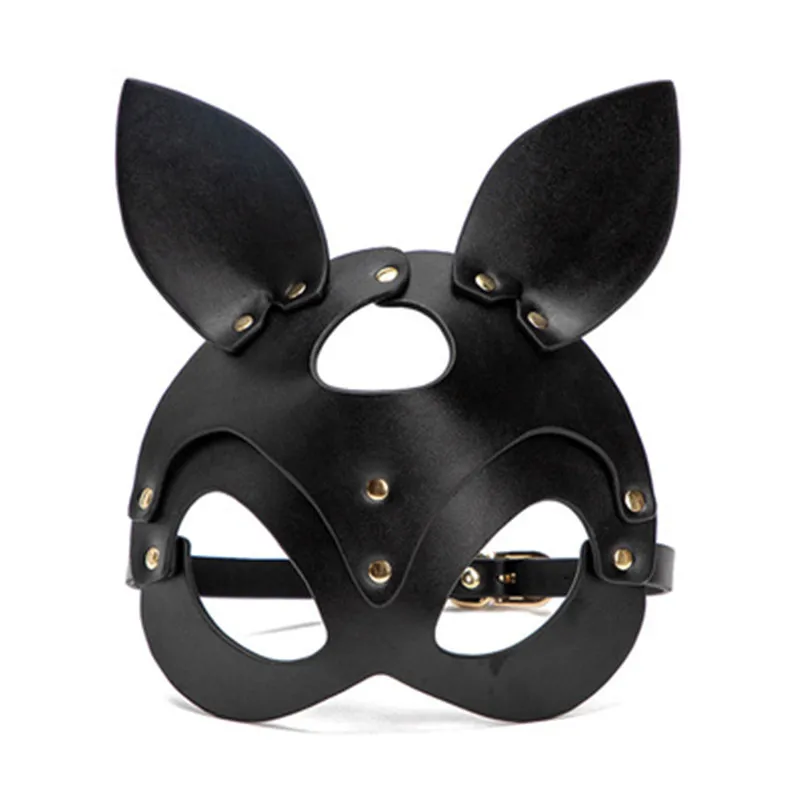 

Cosplay Sexy Bdsm Fetish Mask Women Halloween Carnival Masquerade Bondage Masks Adult Play Special Cat Ears Masks