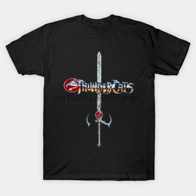 Мужская футболка Thundercats and the Sword of O men s distressed Футболка женская |