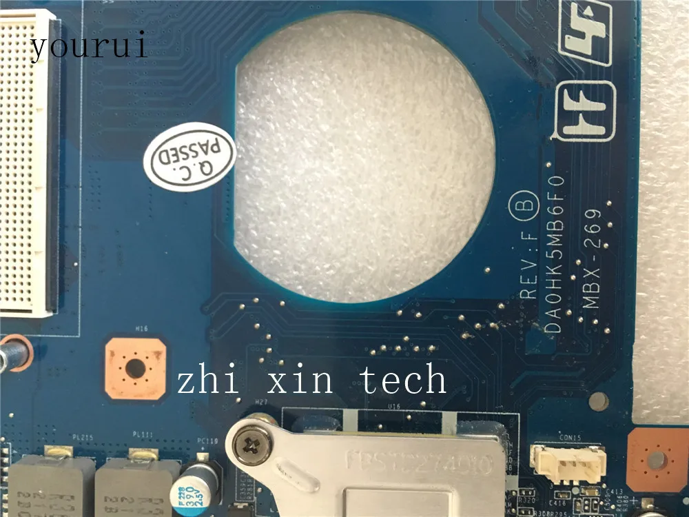 Yourui, для Sony MBX-269 Материнская плата ноутбука A1876097A DA0HK5MB6F0 DDR3 тестирование