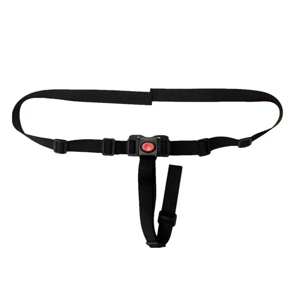 

3-точечный ремень безопасности для детской коляски, аксессуары для детской коляски, защита от высоких стульев для детского трехколесного коляски с нажимом