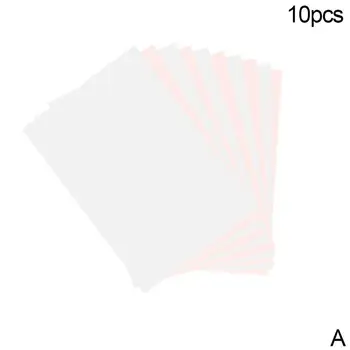 

50/20/10PCS T-Shirt A4 Transfer Paper Iron On Heat Fabrics Inkjet Printing Supplies Shirts Press Print For T- Paper Office Q7Y5